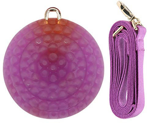 Jeffergarden Anti-Rutsch-Matte für Cello, Silikonpolster, Verstellbarer Riemen, Rutschfestes Werkzeug für Cellospieler, Verhindert Kratzer und Verrutschen Beim Üben, 7,9 X 7,1 Cm