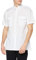 Premier Workwear Mens Short Sleeve Pilot Shirt White Small (Manufacturer Size:15.5)