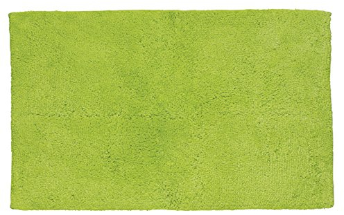 kela 20445 Badematte, Rutschhemmend, 100% Baumwolle, 120 x 70 cm, Ladessa, Grün
