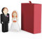 FEBNISCTE USB Stick 8 GB - 2 Stück Memory Sticks Hochzeitsgeschenke, Speicherstick 8GB USB Flash Laufwerk EIN Bräutigam u eine Braut Daten-Speicherung Pendrive mit Nizza Pen Drive Schenk Box by