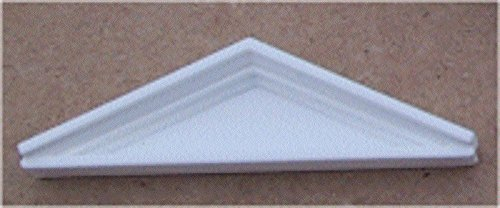 Melody Jane Dolls House Miniature White Plastic Georgian Door and Window Pediment 1:24 Scale