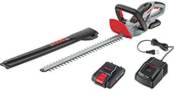 AL-KO (Set) Akku-Heckenschere HT 2050 Easy Flex (Li-Ion Akku 20 V, 51 cm Schwertlänge, 15 mm Schnittstärke, Laufzeit bis 45 Min., inkl. Akku, Ladegerät und Schutzköcher)