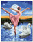 Fuumuui Peinture par Numéros Adultes et Enfants Débutants Comprend Pinceaux et Peintures Acryliques 40 x 50 cm - Femme, Cygnes et Ballet