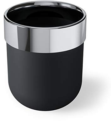 Umbra Junip Badezimmer Mülleimer, Chrom/Schwarz,