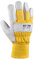 texxor (12 Paar) Handschuhe Winterhandschuhe HIMALAYA II 12 x Leder natur/Drell gelb XXL/11