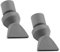 MroMax Aquarium Nozzle Plastic Pump Duckbill Nozzles Water Outlet Return Pipe Plumbing Fitting Light Gray 2Pcs