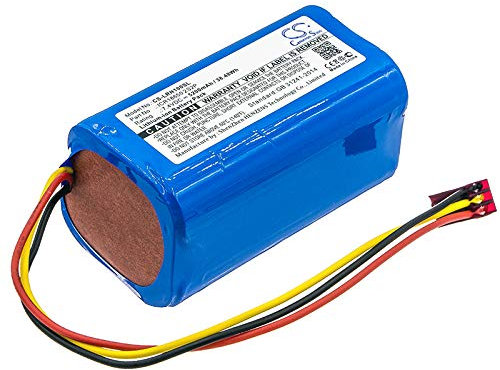 TECHTEK akku Kompatibel mit [Lazer Runner] Compatible 6800 mAh 4 Cell Li-Ion Battery Pack Ersetzt ICR18650 2S2P