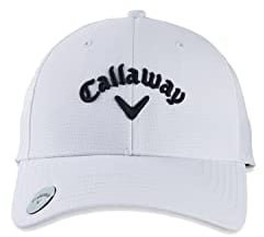 Callaway Golf Unisex Stitch Magnet Hat, Weiß, Einheitsgröße EU