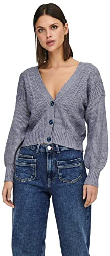 Only Damen Onlkatia L/S Structure Cardigan Nca KNT Strickjacke, Rhodonite, L