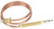 Gas Stove Thermocouple, Thermocouple Metal Universal Durable Practical with 5Pcs Adapter Nuts for Gas Stove for Stove for Heating Equipment for Induction Cooker(600mm)