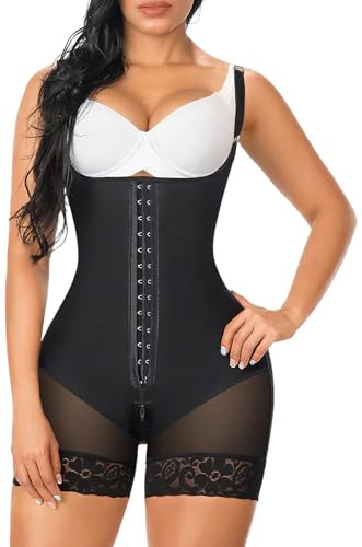 YIANNA Gaine Ventre Plat Femme Invisible Amincissante Body Gainant Sculptant Shapewear Bodysuit Minceur Post Accouchement