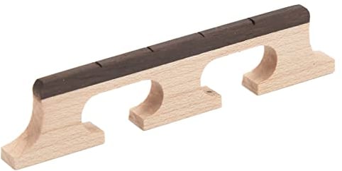 4-saitige Banjo-Brücke, Palisander 3-Bein-Banjo-Brücke Ersatz-Banjo-Zubehör
