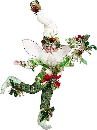 Mark Roberts Christmas 2023 Holly and Ivy Fairy, Small - 10 Inches