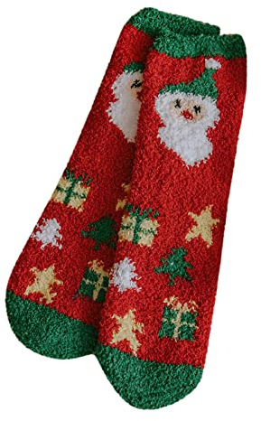 Coole Socken Damen Weihnachtssocken Geschenke für Frauen Lustige Neuheit Bunte Weihnachtssocken Baumwolle Alpaka Socken Prozent Adventskalender 2023 Socken Herren Alpakasocken (F, One Size)