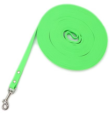 Puco Hundeleine Slip-Leine Gehleine wasserdichtes Seil 3–15 m lang für Starkes Training Gehen Schwimmen Wandern Hundeleine