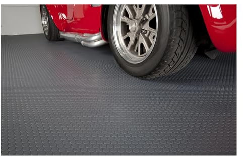 Garage Gummimatte Werkstattboden Große robuste Gummi-Bodenmatten-Ablage für Industrie Werkstatt Garage Lieferwagen wasserdichte, rutschfeste Gummi-Bodenbelagsrollen für Küche/Garage, 3mm dicke Mattier