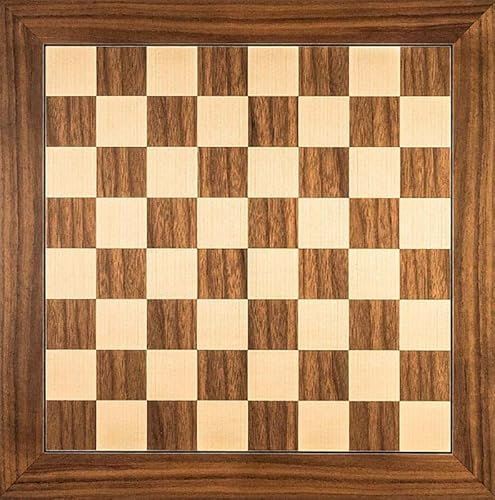 Tablero de ajedrez Nogal 40 cm. Casillas 40 mm