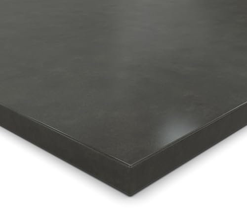 19mm Spanplatte Zuschnitt Beton Terragrau melaminharzbeschichtet Länge bis 200cm Dekorplatten Zuschnitte mit Umleimer Auswahl: 190 x 80 cm (ABS Kante komplett)