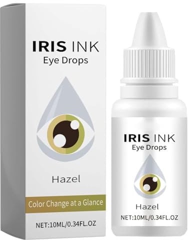 ViHue Color Eye Drops, Fancy Drops Change Your Eye Color, Spectraeye Color Changing Drops, Nurbini Irisink Color Changing Eye Drops, Irisink Pro Eye Drops, Change Eye Color Drops (Hazel)