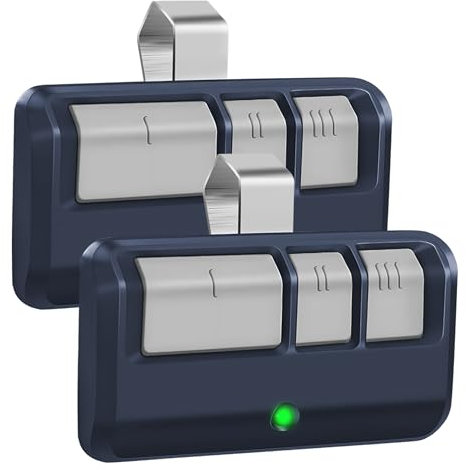 AKVF Lot de 2 Telecommande Porte de Garage pour Chamberlain LiftMaster 94335E 84335E 4330E TX4UNIS LM600 LM800 LM1000 pour Chamberlain MotorLift ML500 ML700 ML750 ML1000, 433,92MHz