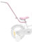 sun baby Schiebestange Schiebehilfe schubstange Fahrrad zubehör für kinderfahrrad fahrradanhänger radfahr-lernhilfe (Rosa mit Rückstrahler)