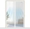 SCREEN DOOR Mosquitera Puerta Magnetica 155x240cm, Protección contra Insectos, Fácil Instalación – Blanco