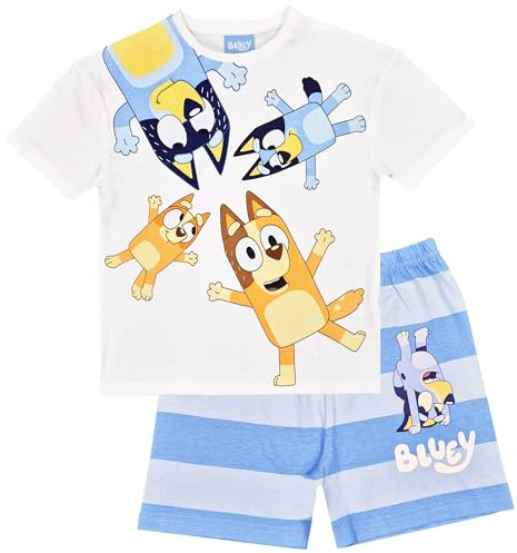 Bluey Short Pyjamas Boys Character Nightwear