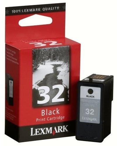 Lexmark Patrone Nr. 32 – Druckerpatrone – High Capacity – 1 x Schwarz – Blister