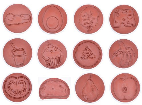 Eduplay Ernährungs-Stempel 12er Set