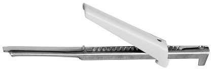 Premier Housewares Bygone Vacuum Jar Opener Stainless Steel, Silver, H19.50 x W2 x D3cm