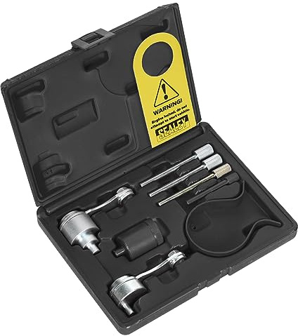 Sealey Timing Tool Kit - Suitable for Citroen, Jaguar, Land Rover, Peugeot 2.7D/3.0D OEM Tools Belt Drive - VSE5000A