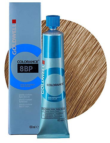Goldwell Colorance Demi-Permanent Hair Color, 8bp Pearly Couture Blonde, 2.03 Fl Oz