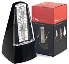 Stagg 22105 mechanisches Metronom schwarz