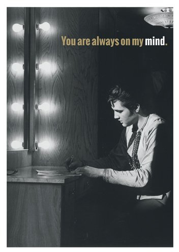 modern times Postkarte ELVIS RESLEY - Motiv: ELVIS PRESLEY YOU ARE ALWAYS ON MY MIND, Anlass: International Liebe/Romantik, Künstler/Verlag 2018 ABG EPE IP LLC elvis.com, Größe: A6