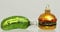 condecoro Burger & Gurke Christbaumschmuck Christbaumkugel 2er Set