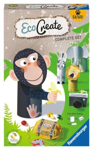 Ravensburger EcoCreate 18133 - Safari - Kinder ab 6 Jahren