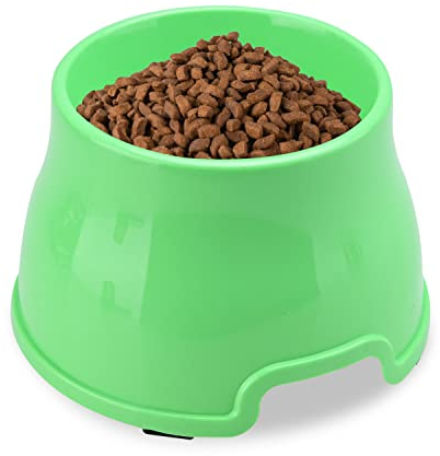 Gamelle pour Chien à Longues Oreilles - Gamelle surélevée pour Nourriture et Eau - Grande gamelle antidérapante - Gamelle surélevée pour Chiens de Petite, Moyenne et Grande Taille (M, Vert)