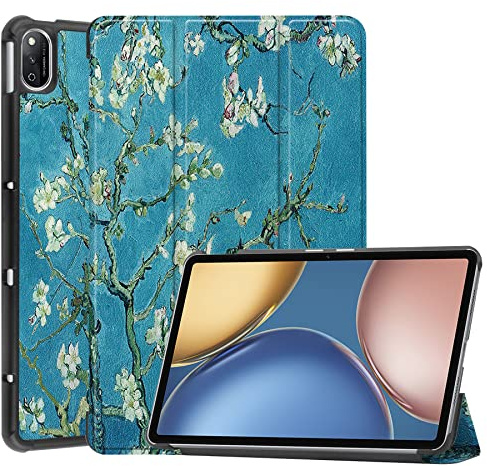 Lobwerk Cover für Huawei Honor V7 2021 10.4 Zoll Tablethülle Schlank mit Standfunktion und Auto Sleep/Wake Funktion