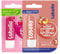 Balsamo per labbra da 4,8 g Mix di Gusti - Confezione da 2 Labello - Cherry Shine & Peach Shine - cura delle labbra e idratazione a lunga durata per 24 ore