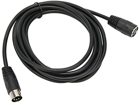 Rallonge MIDI 5 Broches, Câble D'extension Adaptateur 5 Broches DIN Mâle vers Femelle, 9,8 M, pour Clavier et Ordinateurs