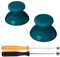eXtremeRate Recambios de Joysticks para Nintendo Switch Pro Mando, Analógico 3D Thumbsticks Palanca de Reemplazo con Destornillador para NSP, Azul Mineral