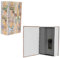 Buchsafe mit Zahlenschloss, Buchtresor Kreatives Simulationsbuch Safe Box Wörterbuch für Geld Schmuck Dokumente Wertsachen 18.2x11.8x5.7cm