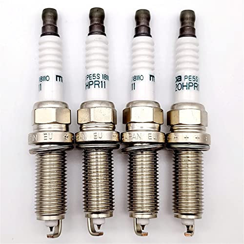 4 stücke PE5S-18-110 ZC20HPR11 Iridium Zündkerze/Fit für Mazda 2 3 6 CX-3 CX5 MX-5 1.5 2.0 2.5 Auto-Plug ZC20HPR11 PE5S18110 Spark Plug Compatible