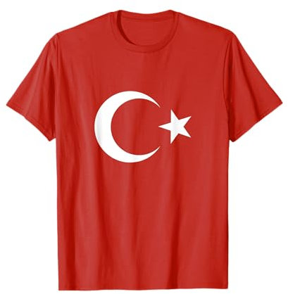 Türkei Flagge Türk Bayragi Halbmond Stern Türke Türkiye T-Shirt