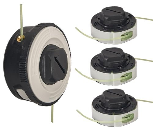 Tête de débroussailleuse C3-2 avec kit de 3 bobines pour Stihl FSA57 FSE52 FSA 57 FSE 52 Weed Eater Head, remplace Autocut C3-2, 4009-710-2106