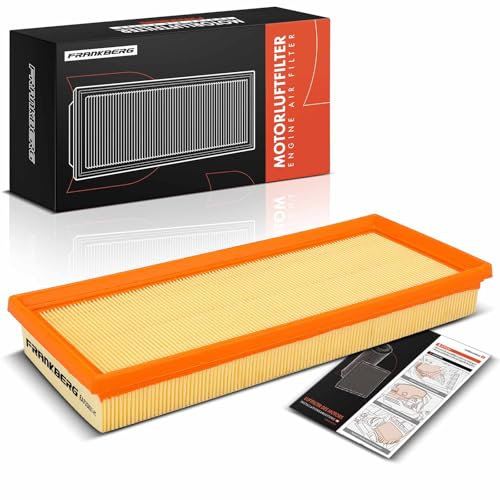 Frankberg Filtro aria Filtro aria Motore Filtro aria Inserto filtro Compatibile con Punto 188 1.2L Benzina 1999-2006 Y 840 1.2L Benzina 2000-2003 Replace# 46552777