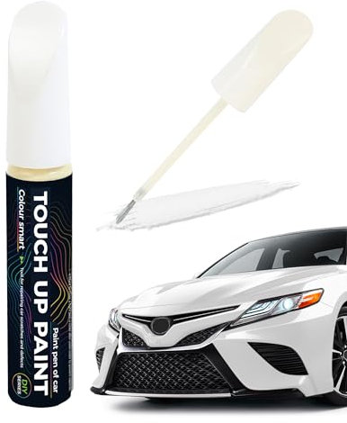 Flaconi Stylo Rayure Voiture,Stylo Anti Rayure Voiture,Stylo Peinture Voiture,Stylo Retouche Peinture Voiture,Stylo Anti Rayure,Convient à la Plupart des Outils de Restauration Automobile(Blanc)