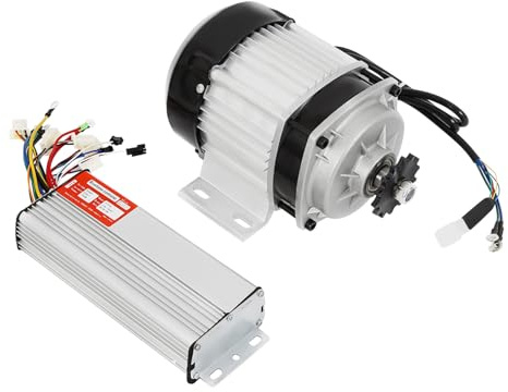 Fridgestea 48V 750W Brushless DC Motor Kit, Copper Motor with Controller for E-Bikes, Tricycle, Electric Scooter, Go Kart (Battery & Charger Not Included)