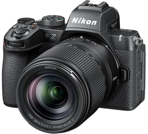 Nikon Z50II + 18-140mm VR Kit - Compact mirrorless Stills/Video Camera with Easy Color presets and Wireless Photo Sharing