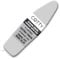 COTTY HOME 120x40 cm Extra Thick Ironing Board Covers with Pad Standard Size, Snug Fit Adjustable Drawstring Tightening with Stopper, Heat Reflective, Nose Pocket and Fastener Straps, Grey Dots